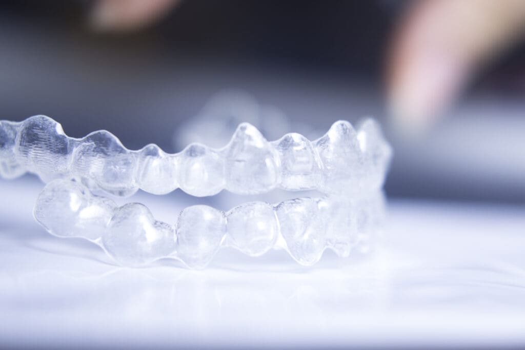 Invisible teeth aligner cosmetic orthodontic brackets burlingnton nc